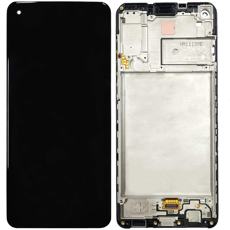 Pantalla Samsung Galaxy A21S A217 Negra con Marco A217F/DSN
