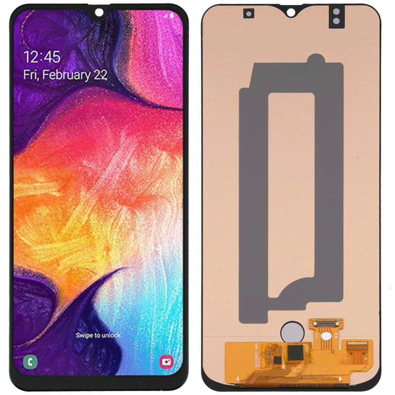 Pantalla Samsung A50 A505 / A30 A305 OLED Negra Completa