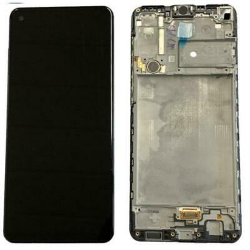 Pantalla Samsung Galaxy A21S A217 Negra sin Marco Completa Original Nuevo