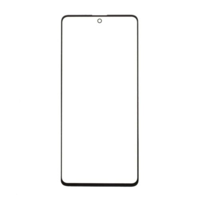 Pantalla Cristal Samsung A51 con pegamento OCA Negra