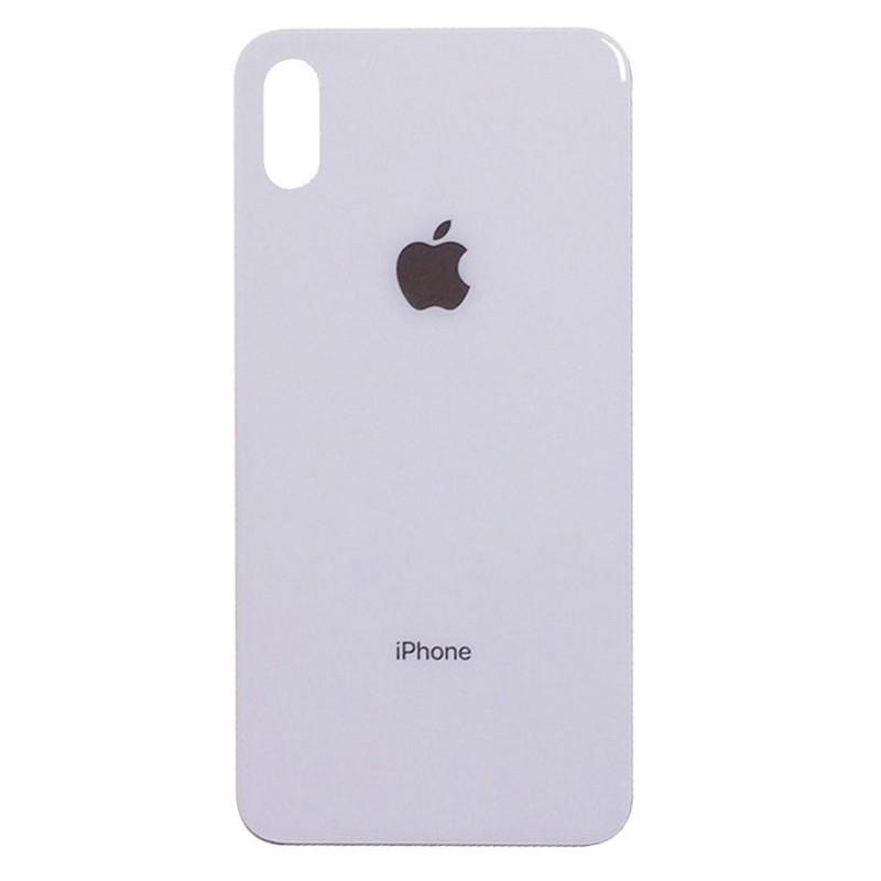Tapa Trasera de cristal del Iphone XS Max Blanco