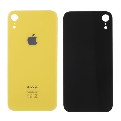 Tapa Trasera de cristal del Iphone XR Amarillo