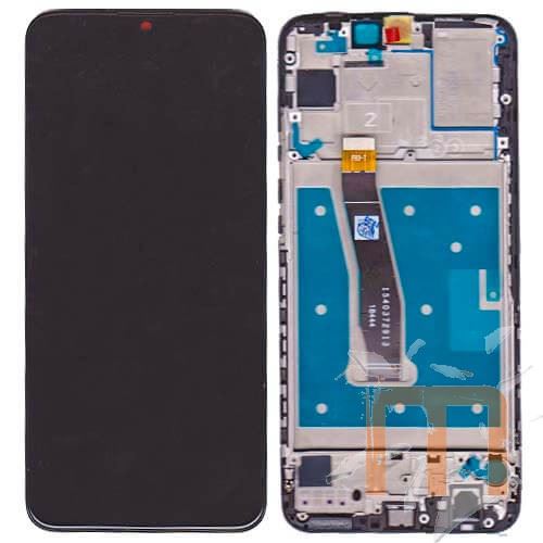 Original Pantalla Huawei P Smart Negro con Marco Completa LCD+Táctil